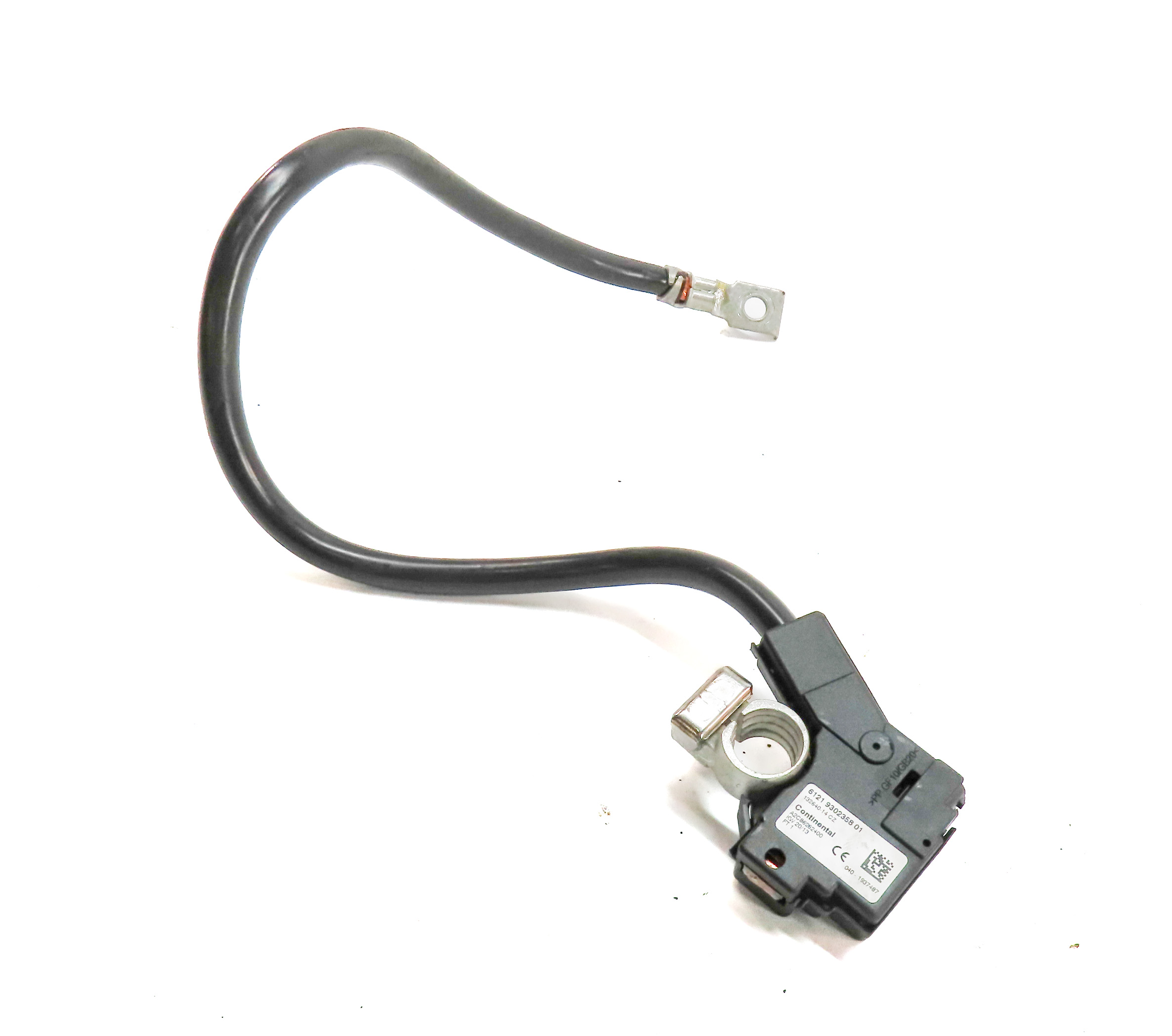 14 BMW 640XI GRAN COUPE (F06) 3.0L (N55) ENGINE NEGATIVE BATTERY TERMINAL CABLE — exact item pictured